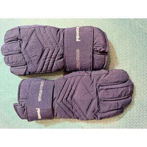 Kombi Ladies Gore-Tex Winter Gloves M Navy Leather Nylon Insulated